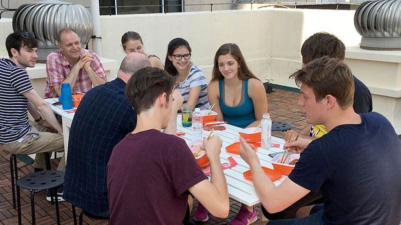 Lunch Club LTL atividades em pequim